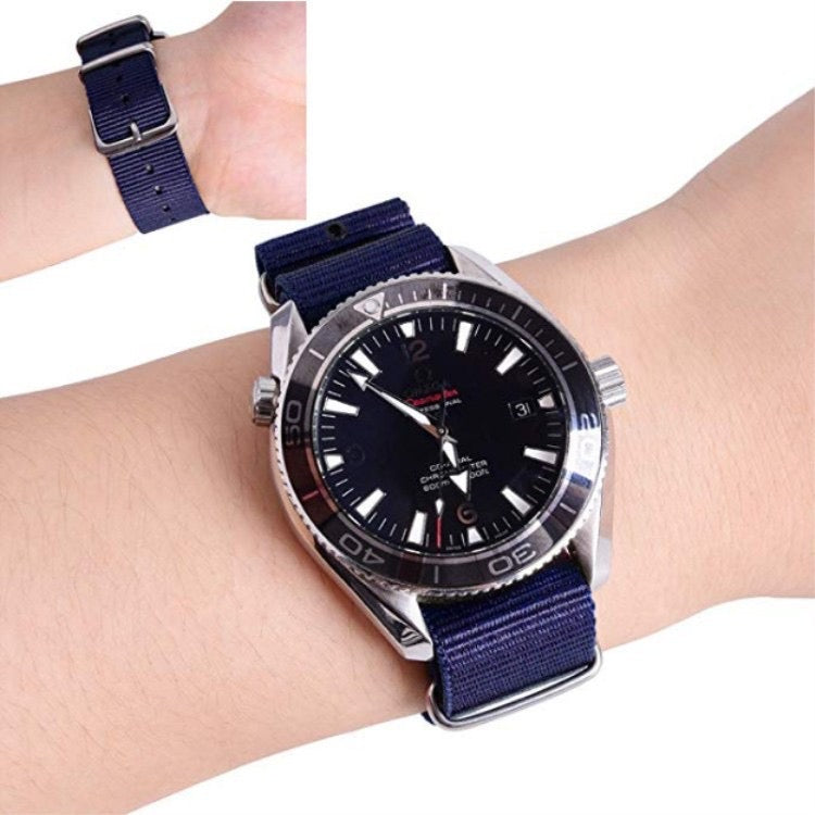 Nato Nylon Watch Strap - Dark Blue