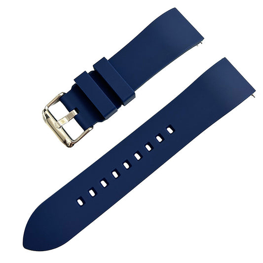 FKM Rubber Watch Strap - Dark Blue