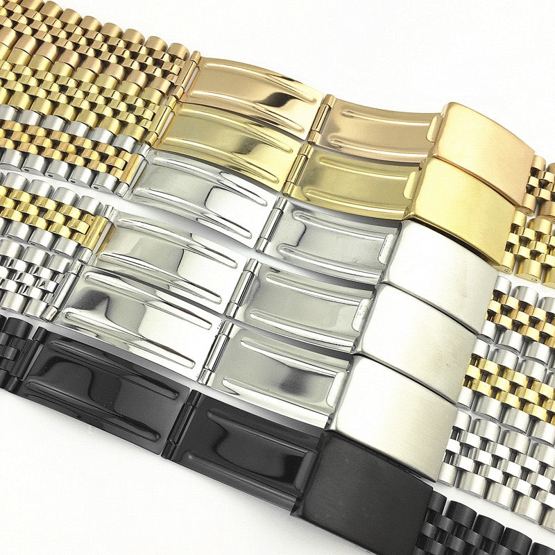 Silver Stainless Steel Universal Watch Strap